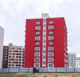 Ход строительства дома 2.3 в ЖК Кантри -