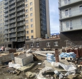 Ход строительства дома 32 в ЖК Тополя -