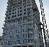 Ход строительства дома 1 в ЖК Радиостанция -