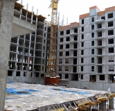 Ход строительства дома 2.1 в ЖК Клевер -