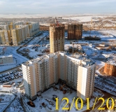 Ход строительства дома 10 в Микрорайон Нанжуль-Солнечный -