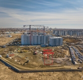 Ход строительства дома 7 в ЖК Шишкин -