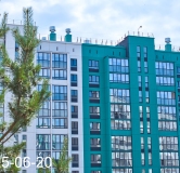 Ход строительства дома 7 в ЖК Конфетти -