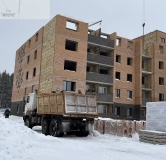 Ход строительства дома секция 2 в ЖК Дом по Революционеров -