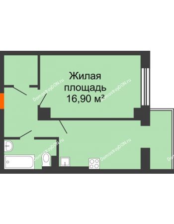1 комнатная квартира 41 м² в ЖК Сокол Градъ, дом Литер 6