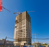 Ход строительства дома 5 в ЖК Манхэттен -
