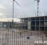 Ход строительства дома 7 в ЖК Голос Притяжение -