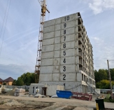 Ход строительства дома 15а в ЖК Воздушная Гавань -