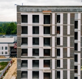 Ход строительства дома 30 в ЖК Живи! в Рыбацком -