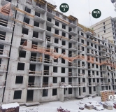 Ход строительства дома 132а.1 в ЖК Семья -