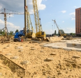 Ход строительства дома 2 в ЖК Май -