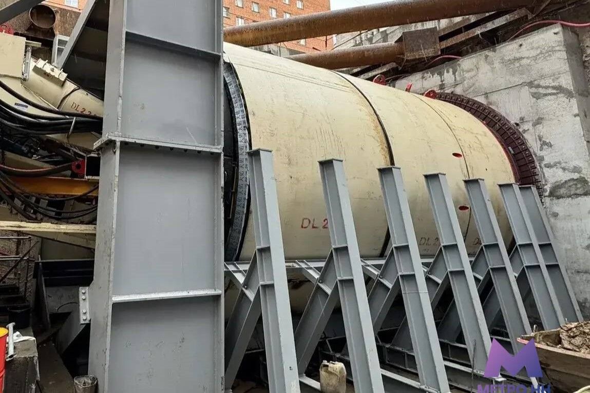 «Евдокия» прошла первые 100 метров тоннеля метро до площади Свободы - фото 1