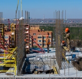 Ход строительства дома 2 в ЖК Квартал на Российской -