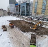 Ход строительства дома 1 в ЖК Алиса -