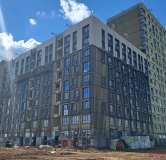 Ход строительства дома 2.1 в ЖК Притяжение -