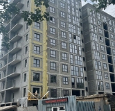 Ход строительства дома 1 в ЖК Малевич -