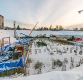 Ход строительства дома 1 в ЖК Паскаль -