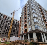 Ход строительства дома 11 в ЖК Скандинавия -
