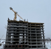 Ход строительства дома 2 в ЖК Онегин -