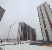 Ход строительства дома Позиция 22 (АI) в ЖК Ласточкино -