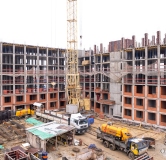 Ход строительства дома 1б в ЖК Семейный квартал Флагман (Наши Баташи-5) -