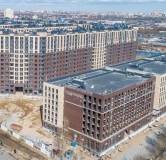 Ход строительства дома 4 в ЖК Новое Купчино -