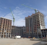 Ход строительства дома 4 в ЖК Мой Ритм -