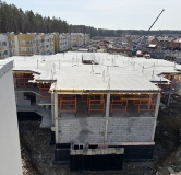 Ход строительства дома 7 в ЖК Лесная Сказка -