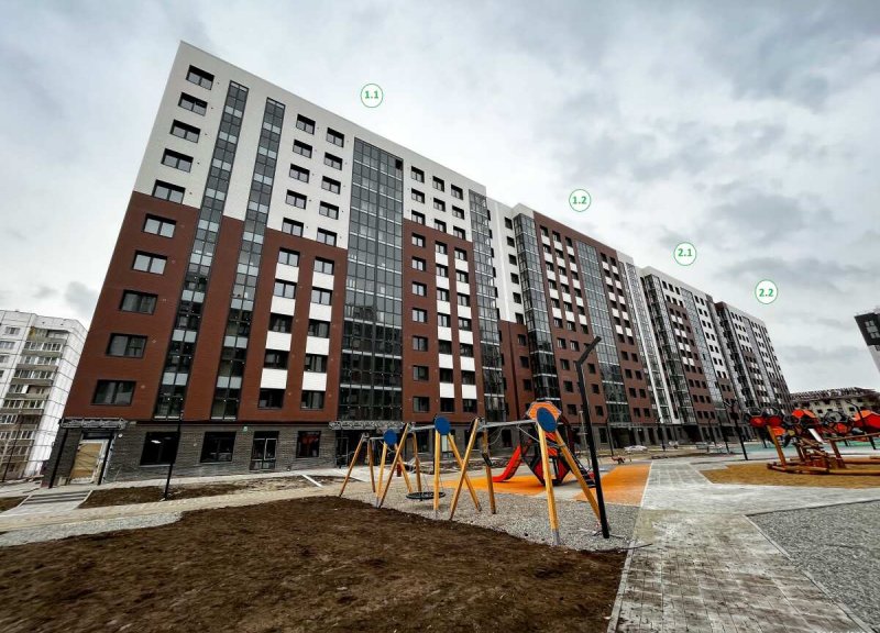 Дом 2, секция 2.1, 2.2 в ЖК Авиатор (Авиатоr) - фото 1