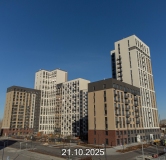 Ход строительства дома 109, корпус 1 (ГП-73) в ЖК Беринг -