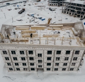 Ход строительства дома № 30 в Микрорайон Новая Жизнь - Ройка -