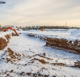 Ход строительства дома 3.2 в ЖК Родные росы -