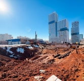 Ход строительства дома 5 в ЖК Урбаника -