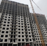 Ход строительства дома 1 в ЖК Семейный Бульвар -