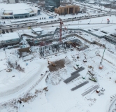 Ход строительства дома 1 в ЖК Небо над Енисеем -