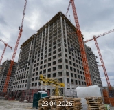 Ход строительства дома 6 к2, ГП-12 (2 этап) в ЖК Айвазовский (Айвазовский City) -