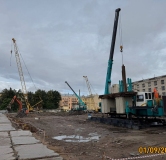 Ход строительства дома 27 в ЖК Дом на Курской -