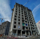 Ход строительства дома 10 в ЖК Прео-8 -
