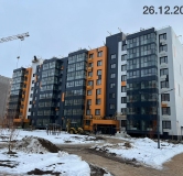 Ход строительства дома 6 в ЖК Наши Баташи -