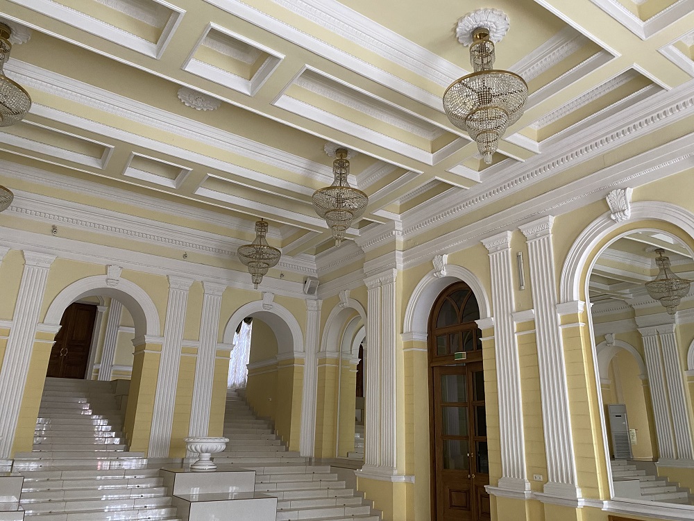 Помещения Дворца Бракосочетания в Воронеже покрасят в цвета «белого атласа» и «лимонного мороженого»