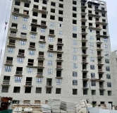 Ход строительства дома 1 в ЖК Гагарин Парк -