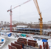 Ход строительства дома 2 в ЖК Страна. Тополёвая -