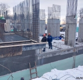 Ход строительства дома 1 в ЖК Маяковский -