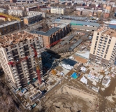 Ход строительства дома 1 в ЖК Биография -