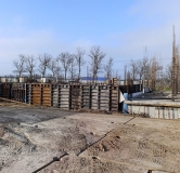 Ход строительства дома Литер 1 кв. 8.1 в ЖК Усадьба Гостагаевская -