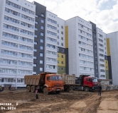 Ход строительства дома 1 в ЖК Экопарк Лесная гавань -