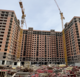 Ход строительства дома Литер 62 в ЖК Самолет -