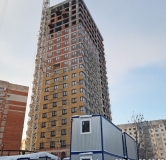 Ход строительства дома 1 в ЖК Эдельвейс -