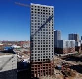 Ход строительства дома 61, корпус 1 в ЖК Сердце Сибири -