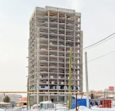 Ход строительства дома 1 в ЖК Пайер -